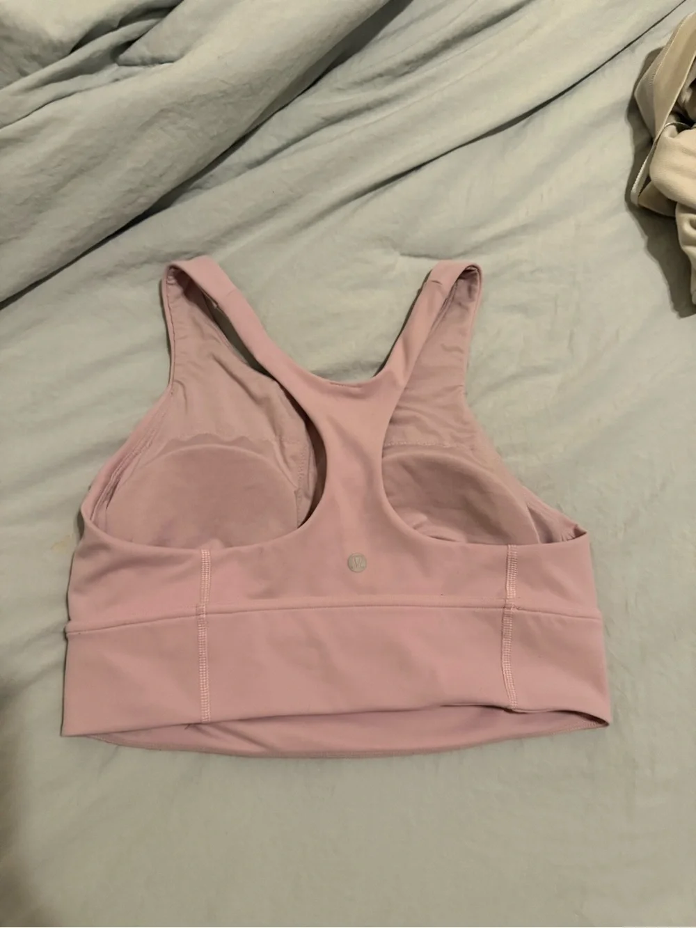 lululemon athletica Light Pink High-Neck Sports Bra
